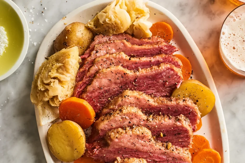 do you cook corned beef with the juice?