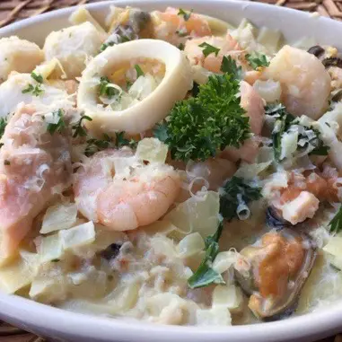 creamy seafood marinara recipe