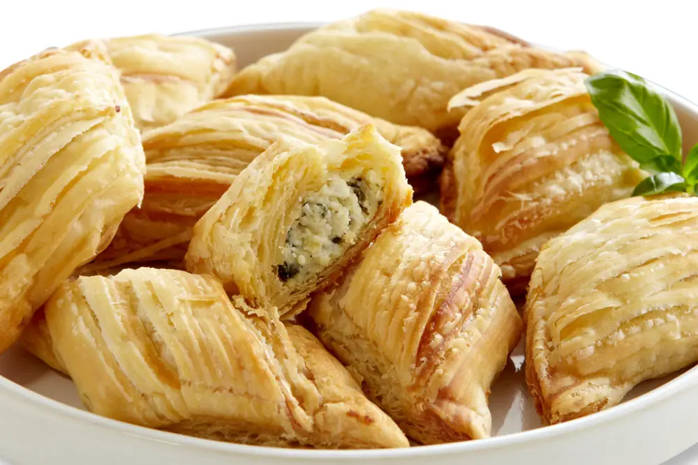 spinach and ricotta pastizzi recipe