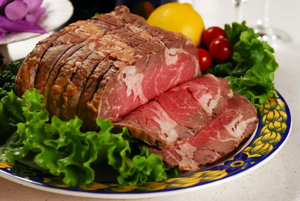 is roast beef fattening?