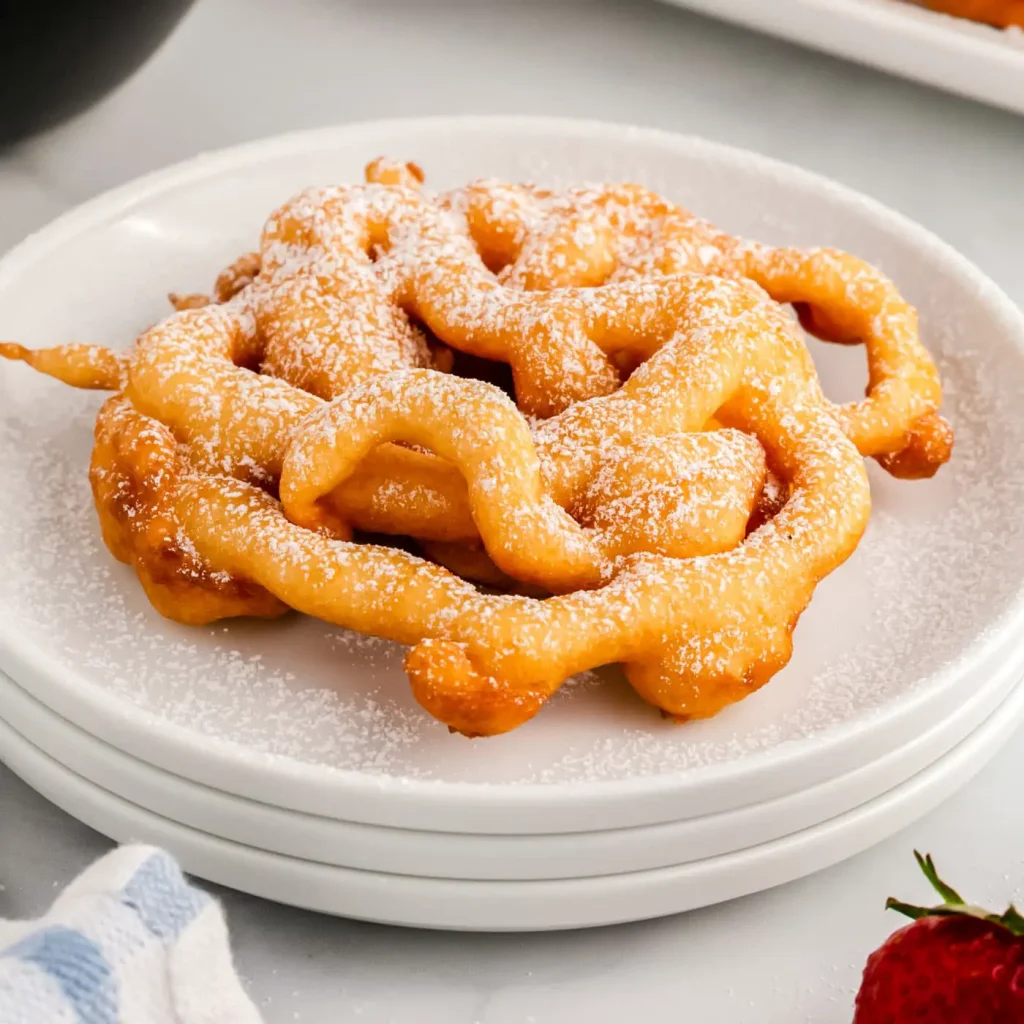what does funnel cake taste like?