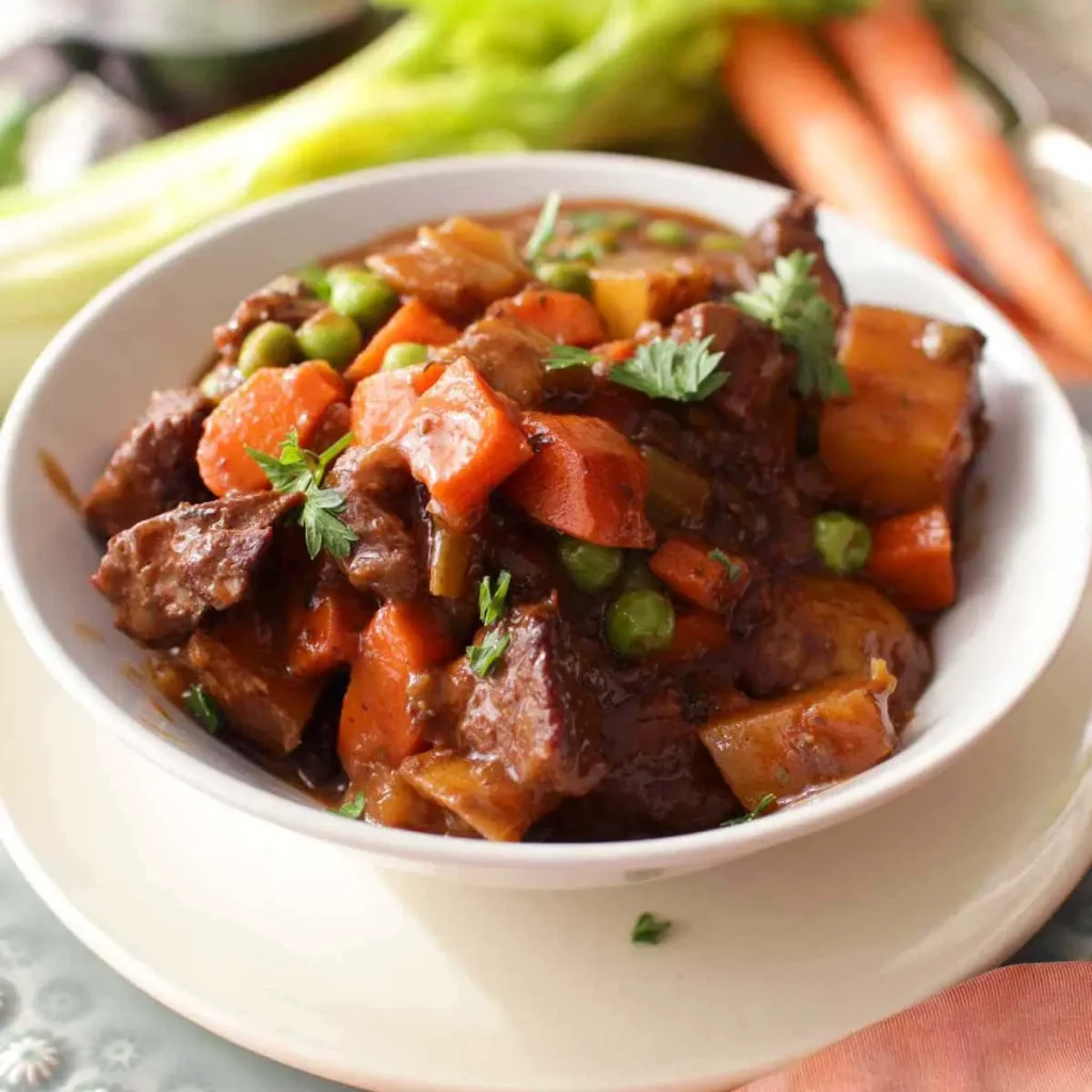beef stew with mushrooms slow cooker