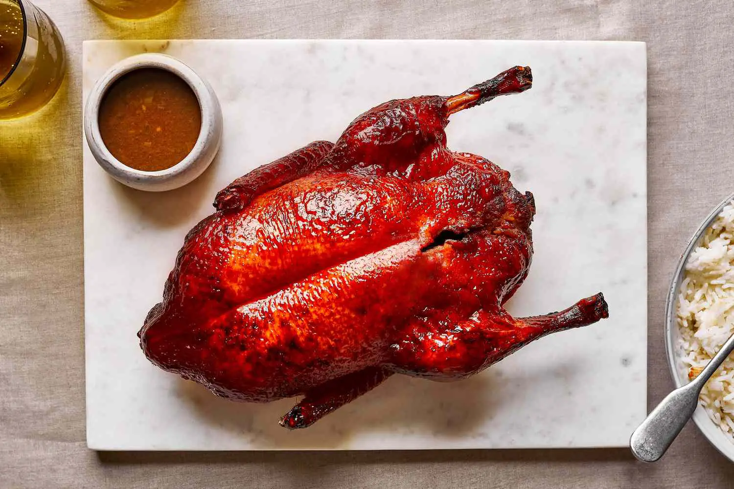 what does roasted duck taste like?