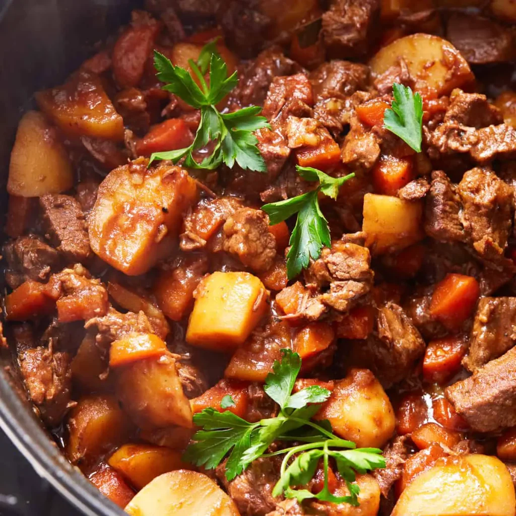 carbs in beef stew with potatoes