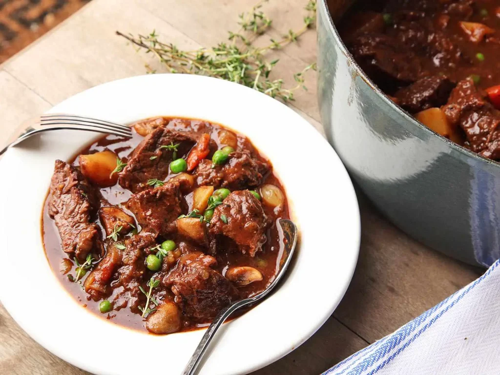 how to thicken beef stew in a crock pot