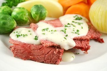 does corned beef have iron?