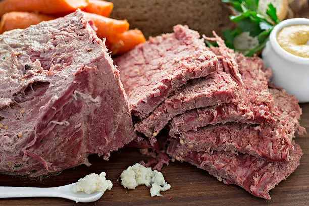 can you substitute corned beef brisket for beef brisket?