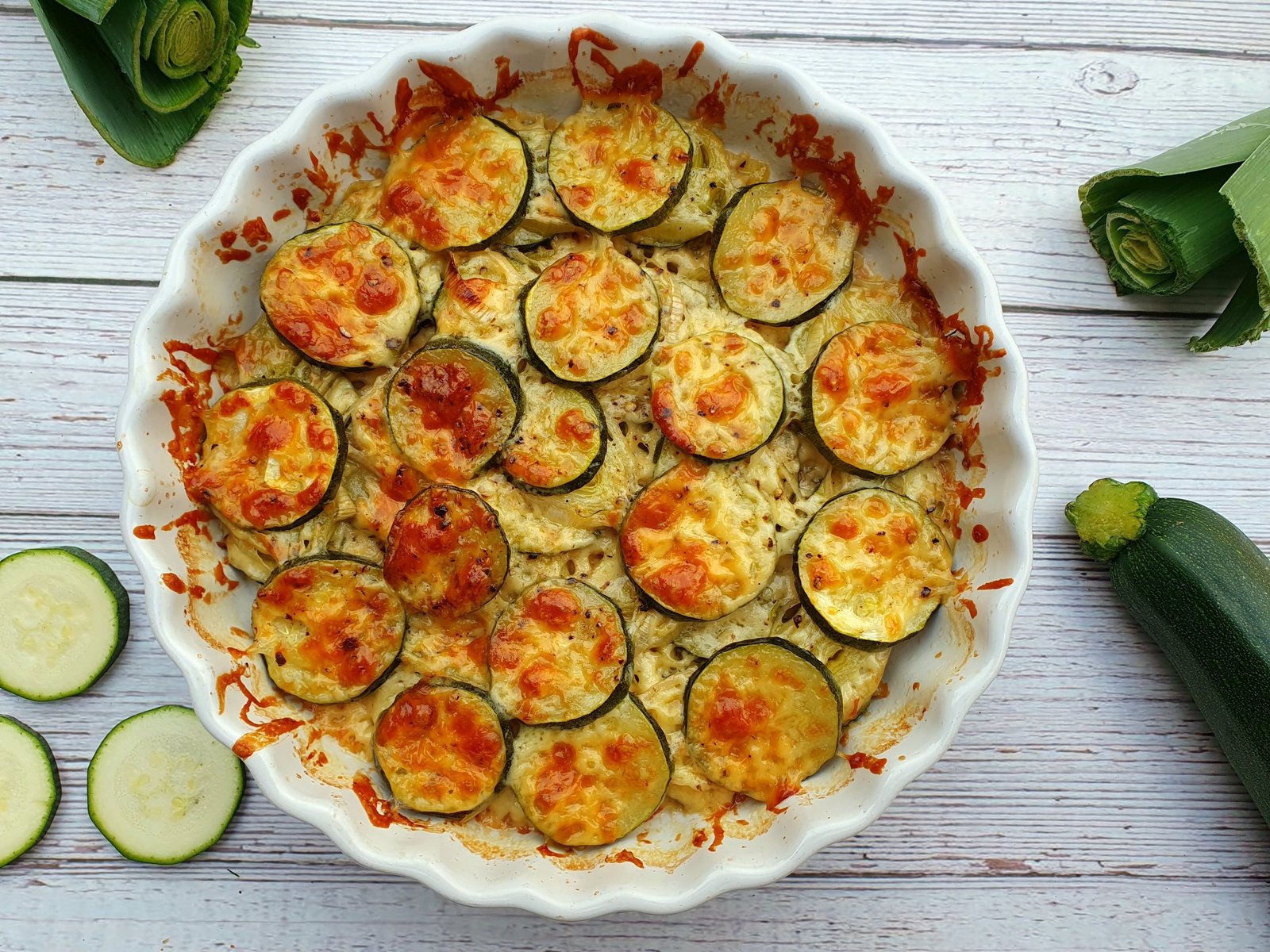 Leek and Courgette Recipe