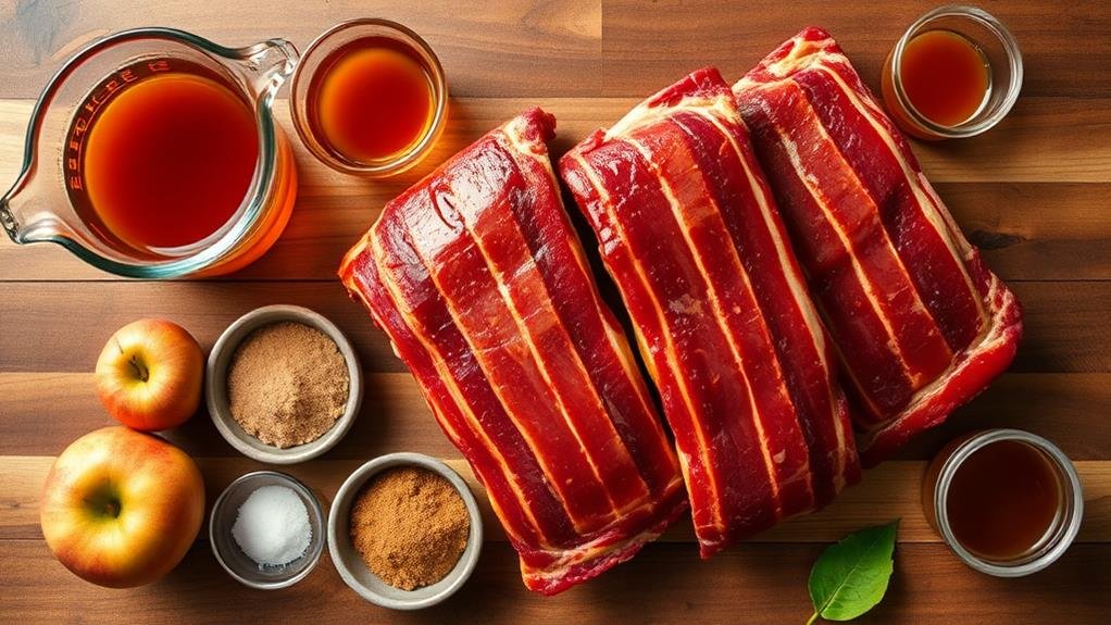 apple spiced baby back ribs