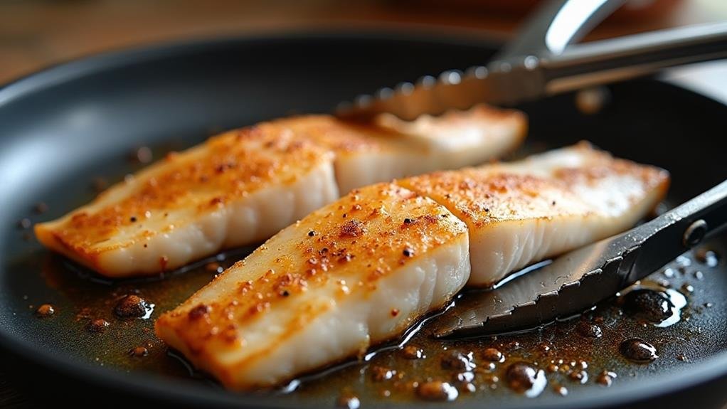 cook fillets on both