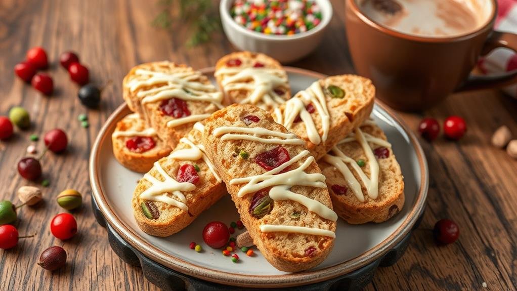 festive holiday biscotti recipe
