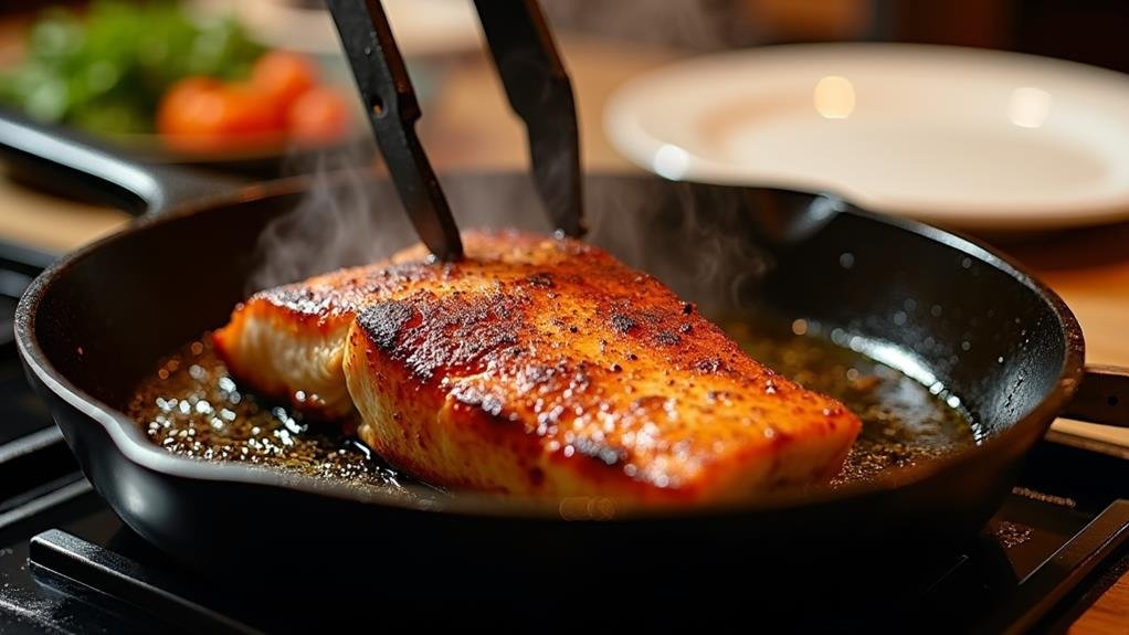 final cooking and serving