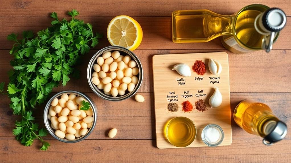 garlic infused butter beans recipe