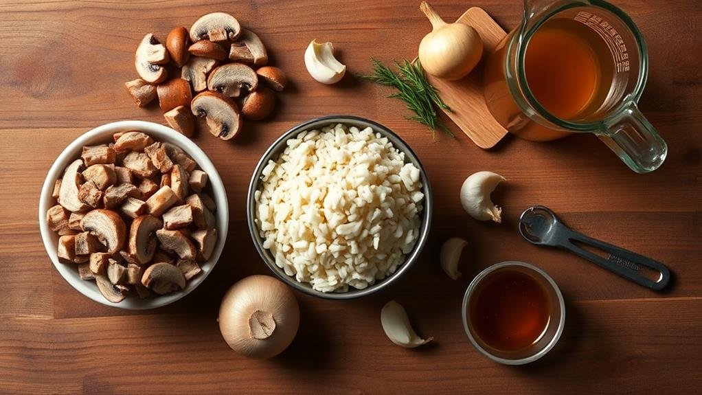 pork mushroom risotto recipe