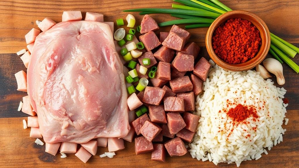 savory pork rice recipe