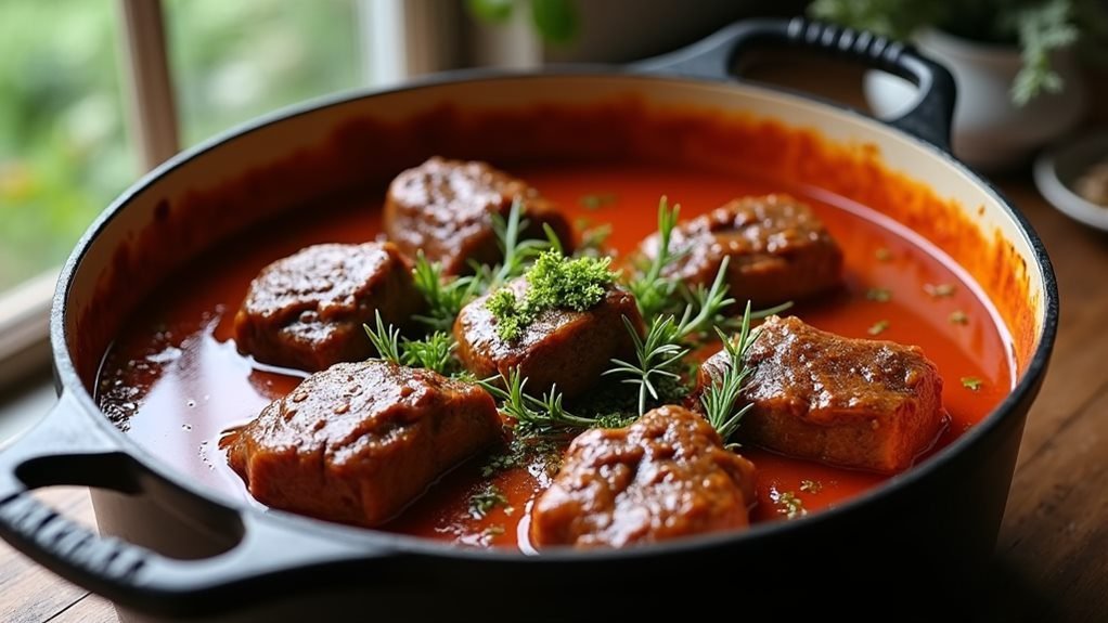 braised beef shank dish