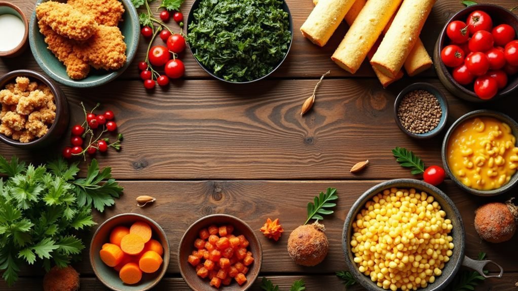 celebratory comfort food dishes