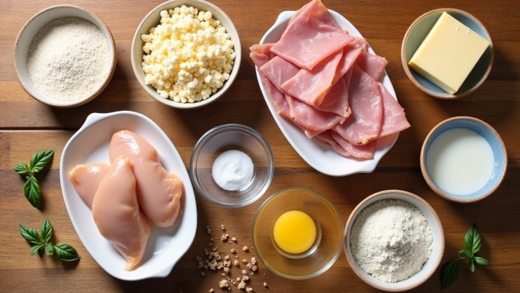 chicken cordon bleu casserole