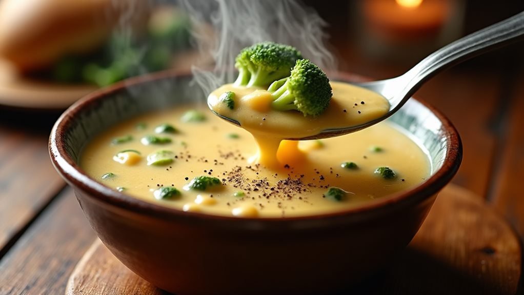 creamy broccoli cheese delight