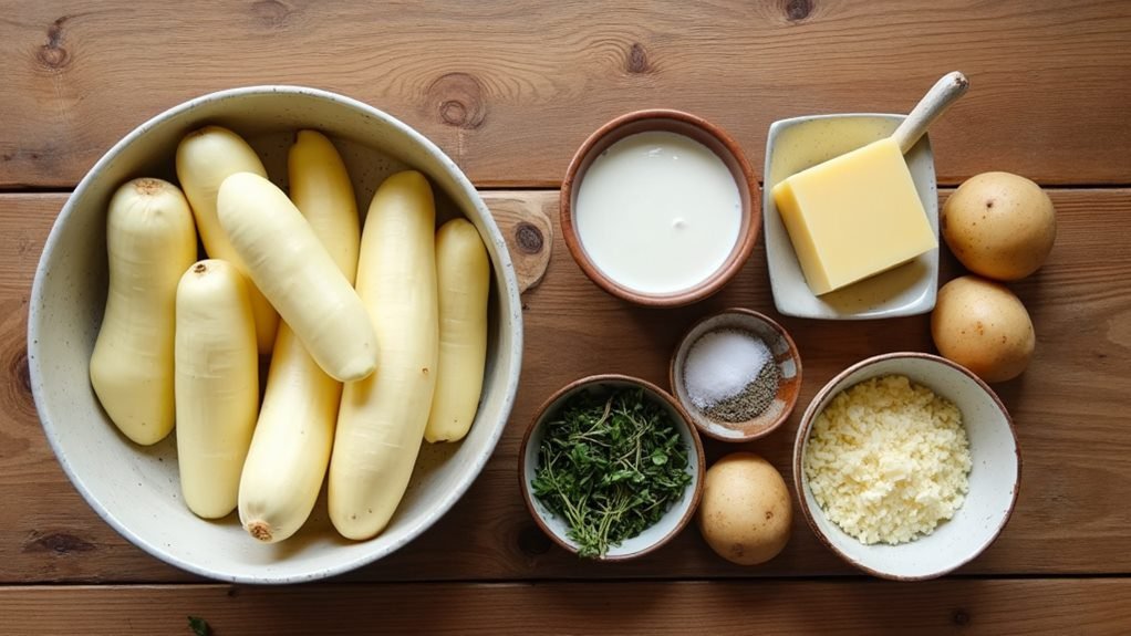 creamy rutabaga potato bake