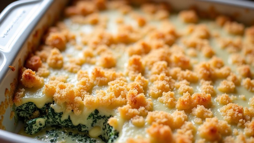 crispy spinach bake delight