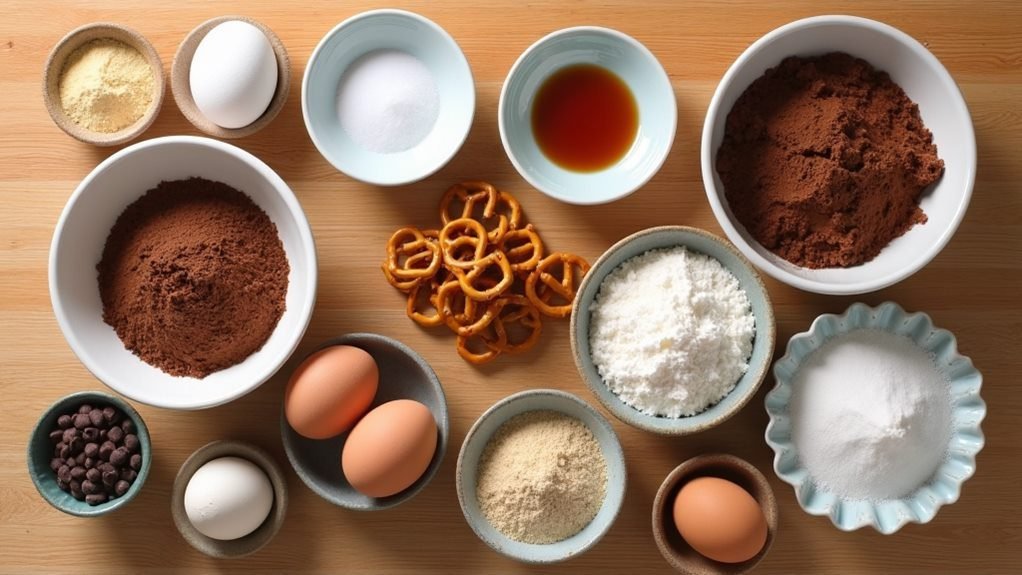 decadent chocolate pretzel cookies