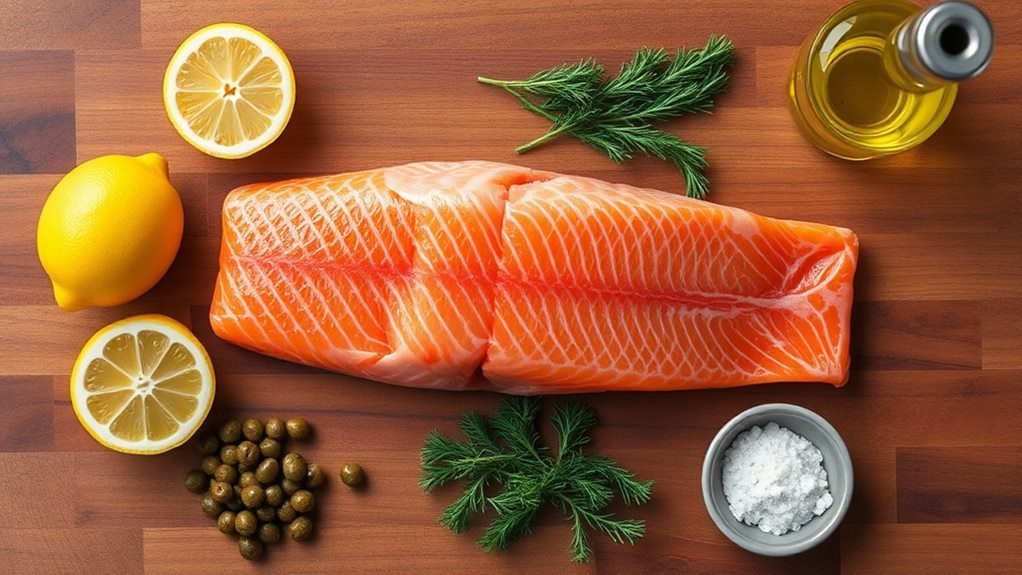 delicious baked salmon dish