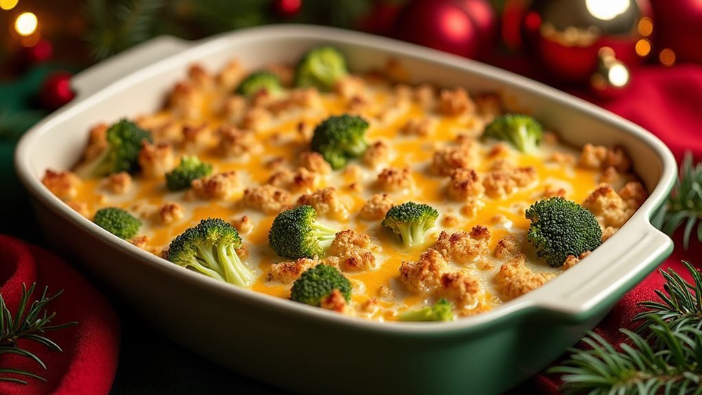 delicious broccoli cheese dish