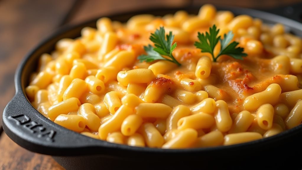 delicious cheesy pasta dish