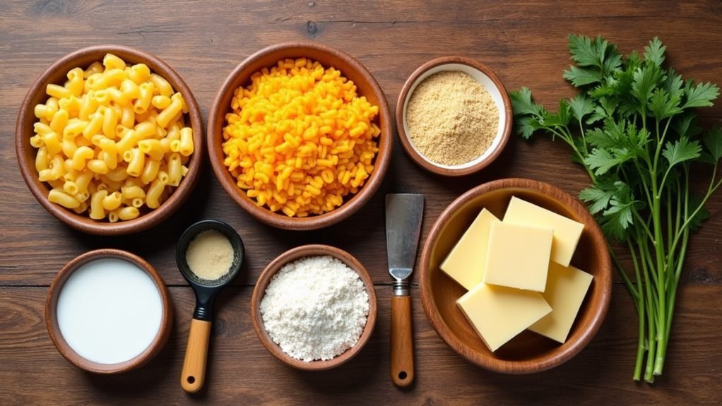 deliciously cheesy pasta dish