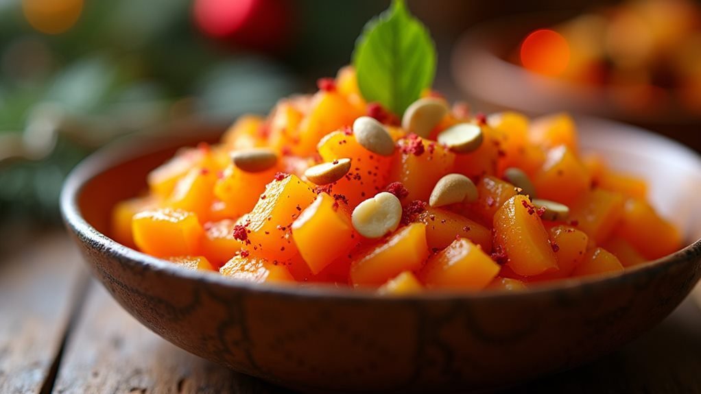 festive carrot pudding delight