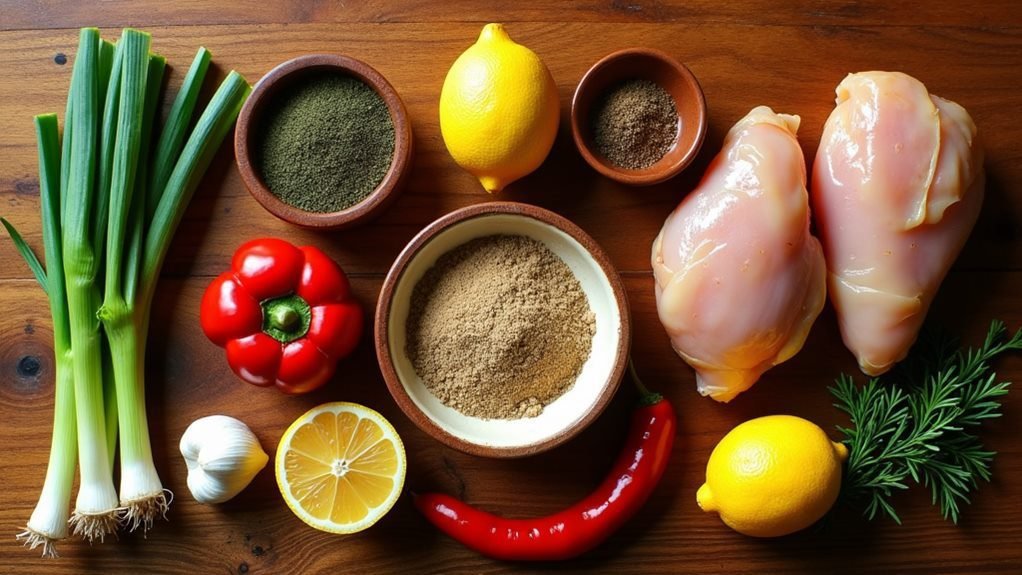 flavorful caribbean chicken dish