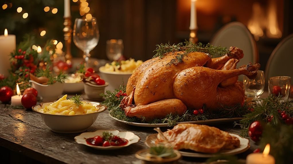 holiday movie and feast