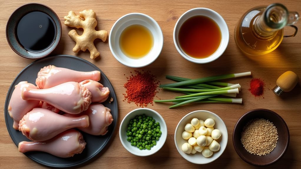savory asian chicken drumsticks