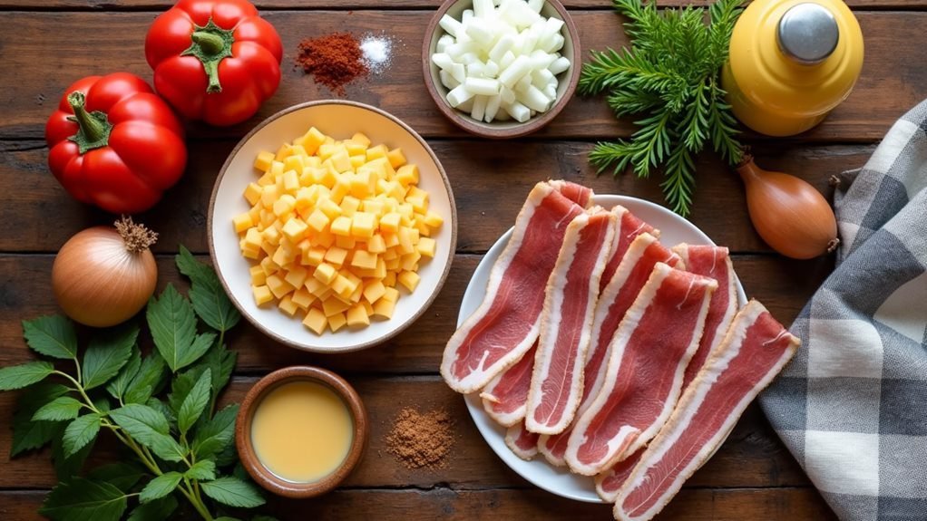 savory bacon cheese treat