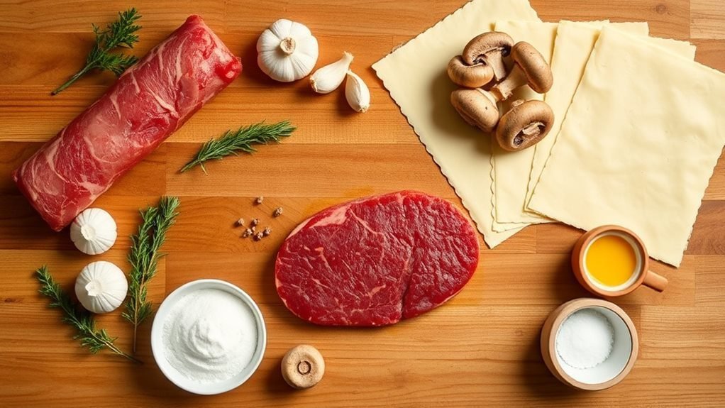 savory beef wellington pastry