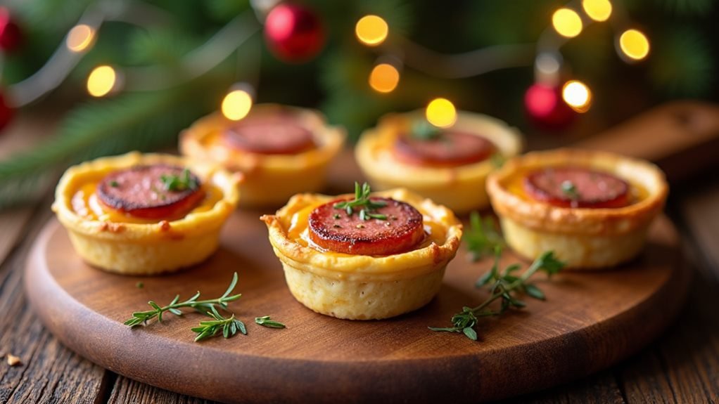 savory bite sized pastries