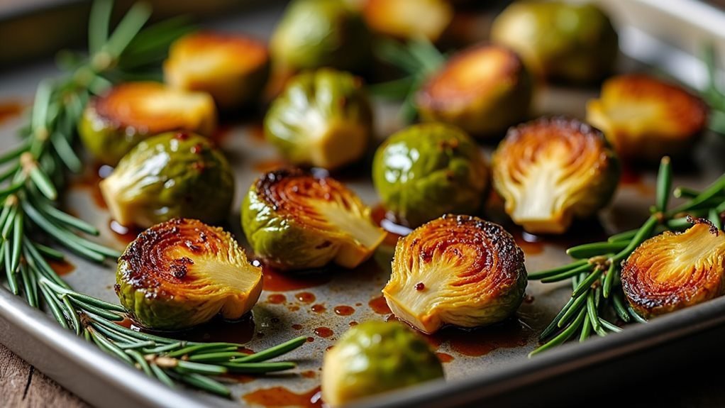 savory garlic brussels sprouts