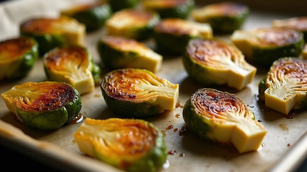 savory garlic brussels sprouts