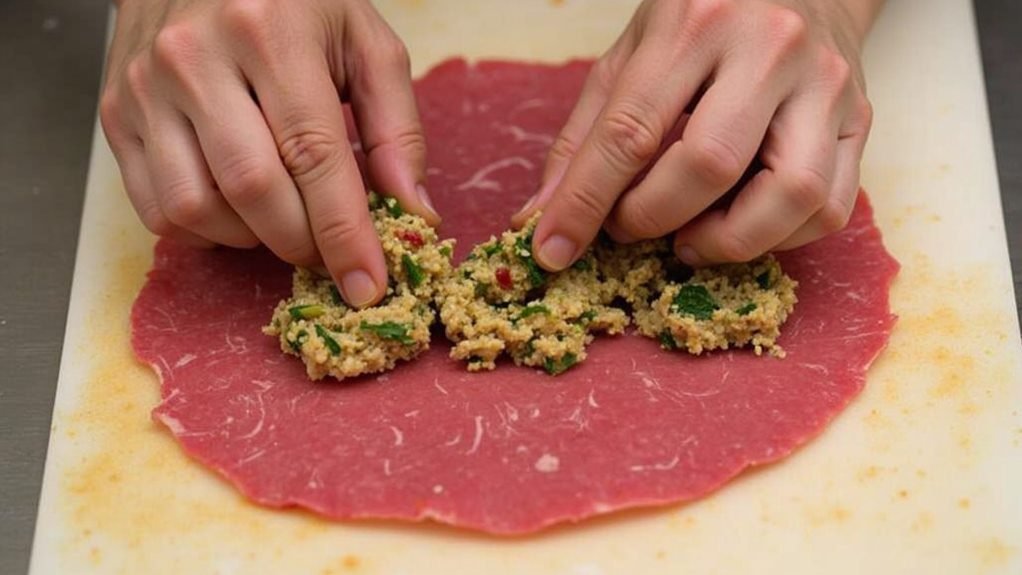 savory stuffed meat rolls