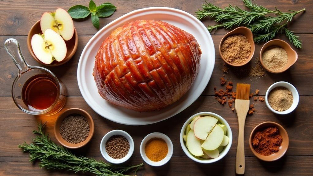 sweet apple cider glaze