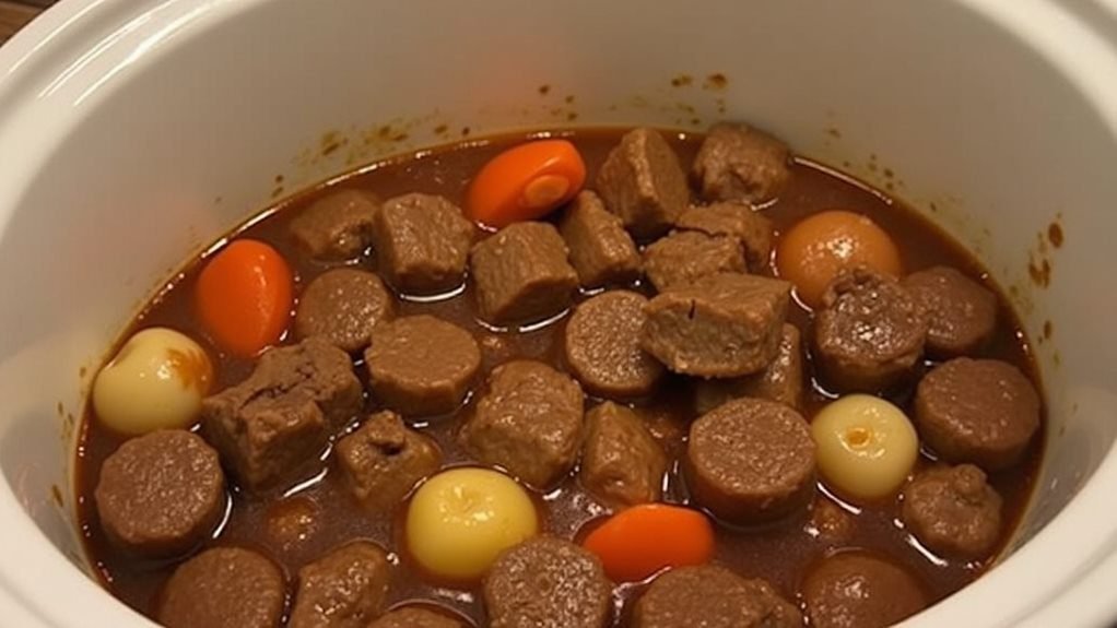 tender savory beef stew