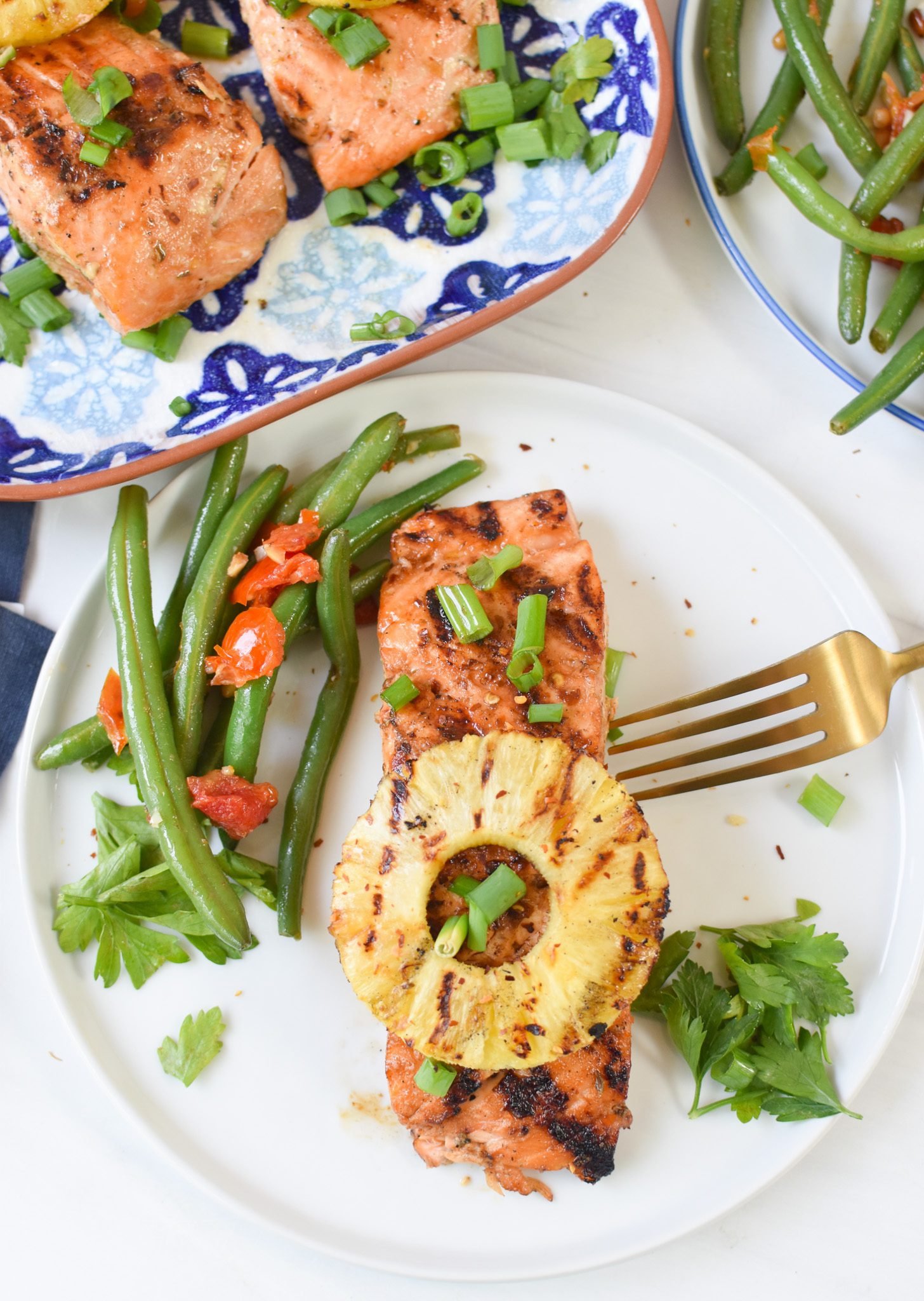 Hawaiian Grilled Salmon - A Cedar Spoon