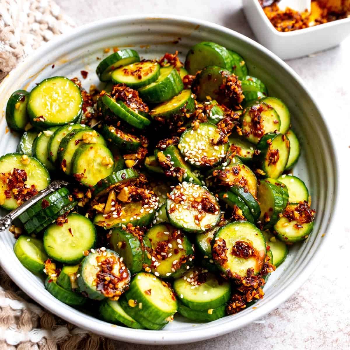 Spicy Cucumber Salad