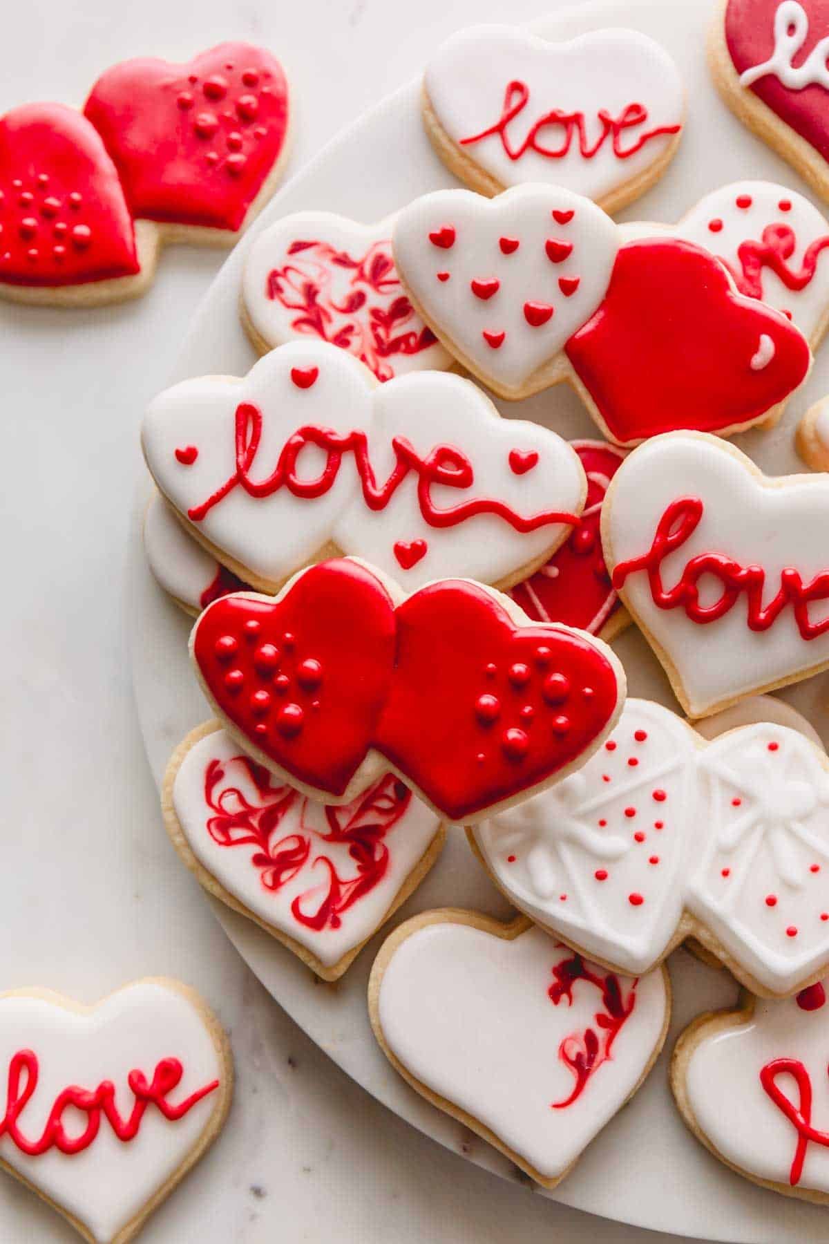 Valentines Day Sugar Cookies