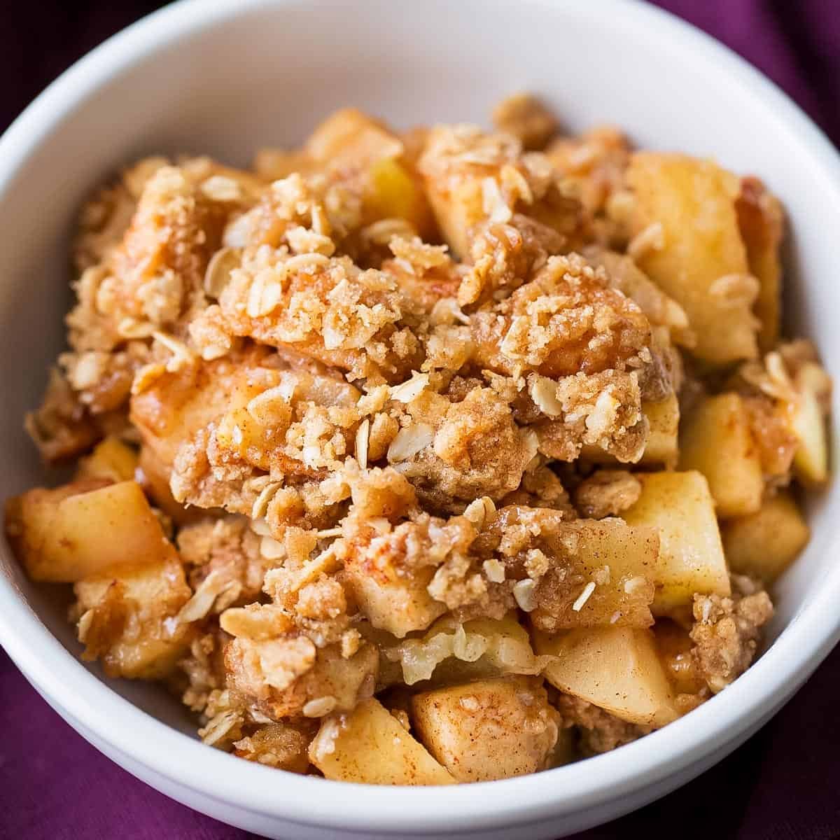 Old Fashioned Easy Apple Crisp