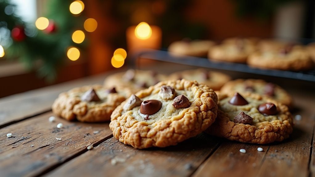 chewy oatmeal chocolate treats