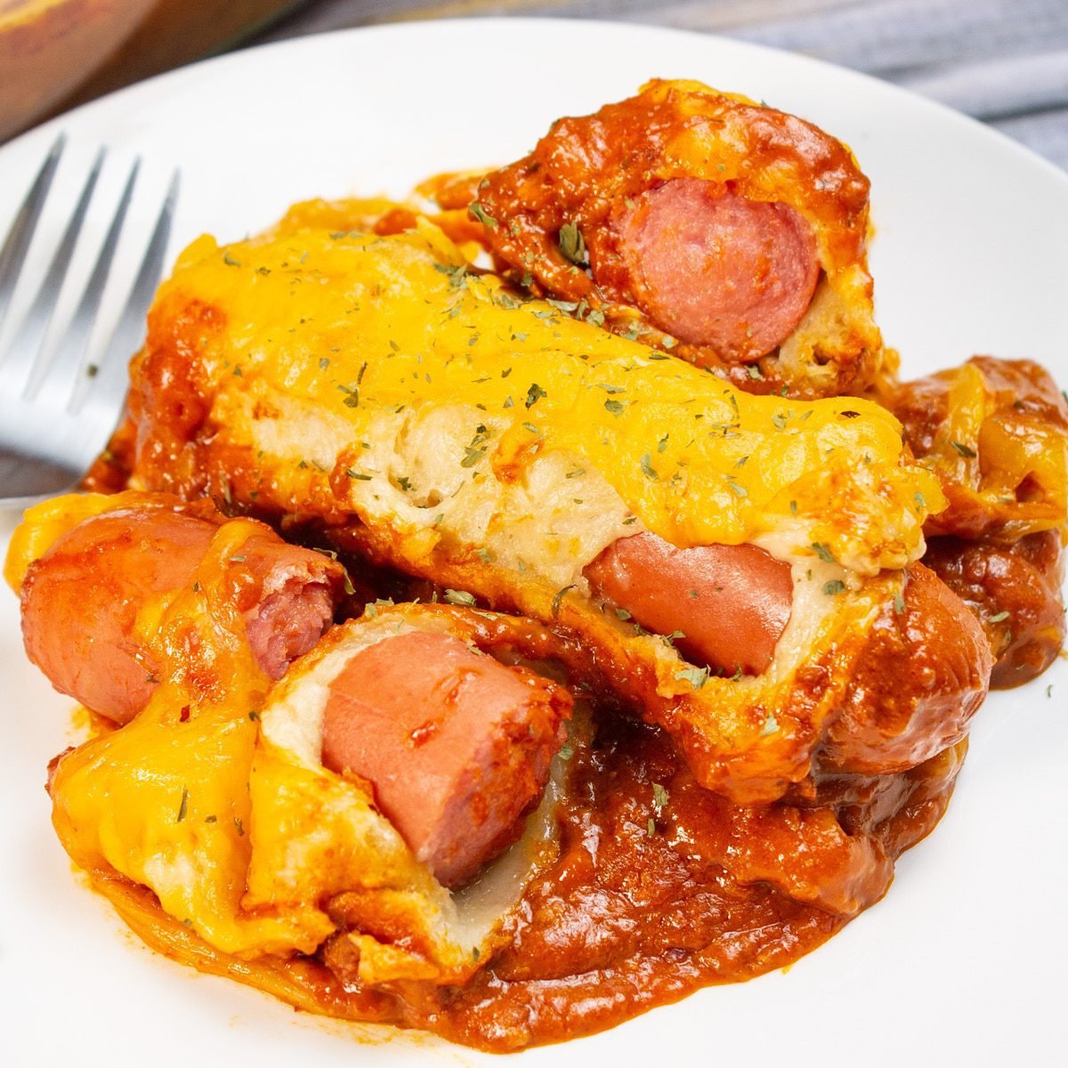 Easy Chili Dog Casserole: 4-Ingredient Weeknight Dinner
