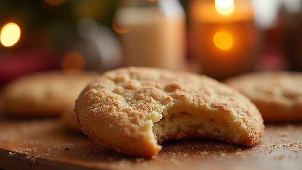 cinnamon sugar coated cookies