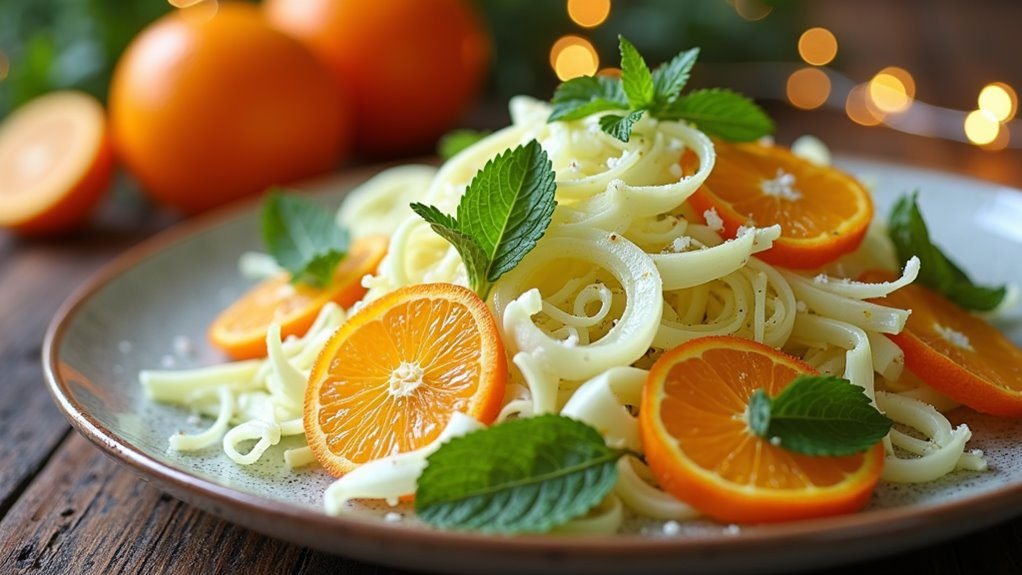 citrus fennel salad delight